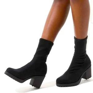 Vagabond Grace Chunky Sock Boot Size 39